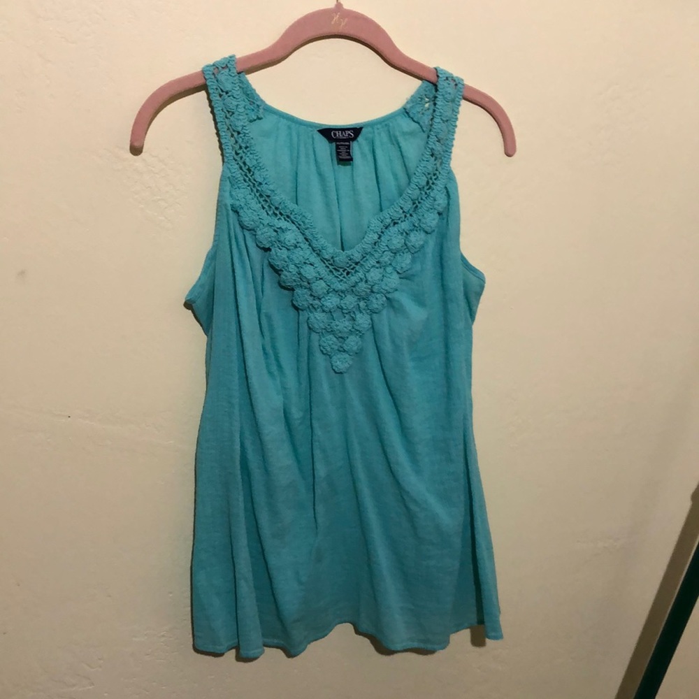 Crocheted bodice top